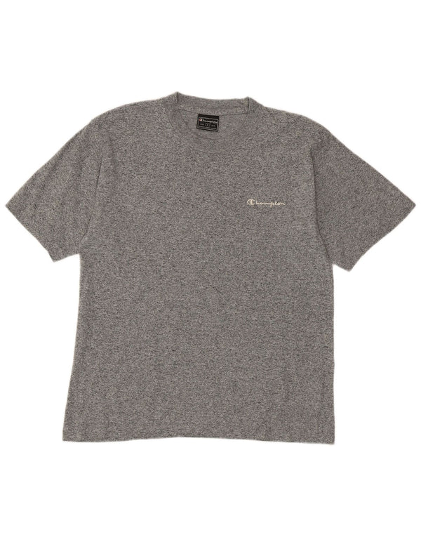 Champion Camiseta para hombre Top Small Grey Moteado