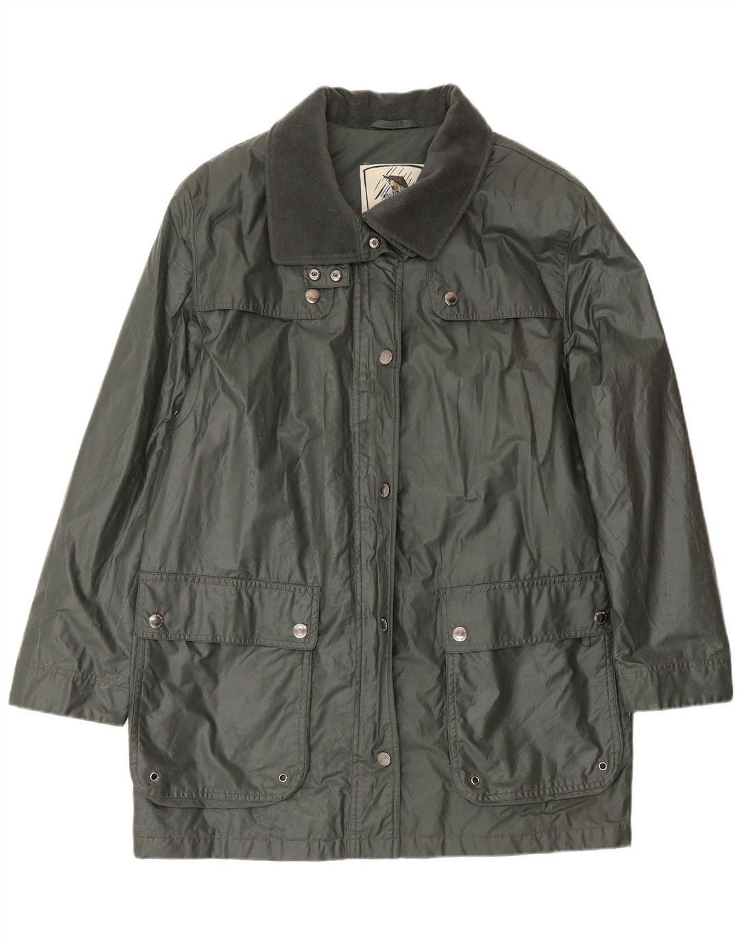 Chaqueta utilitaria para mujer Four Seasons UK 46 Grande Algodón caqui