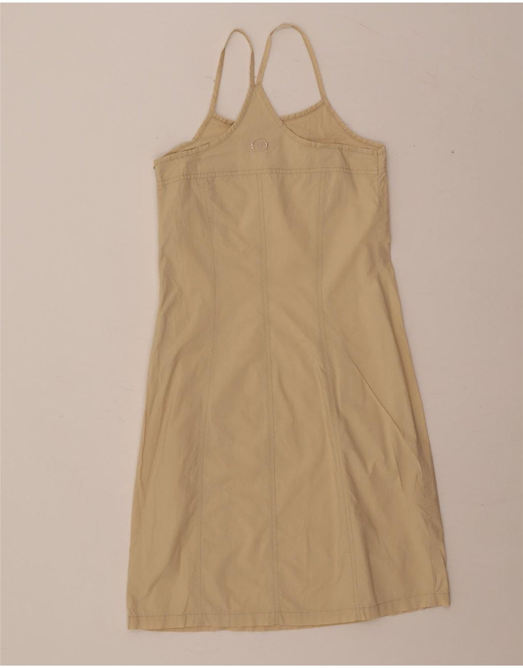 Sergio Tacchini Vestido Halter para Mujer UK 4 XS Beige