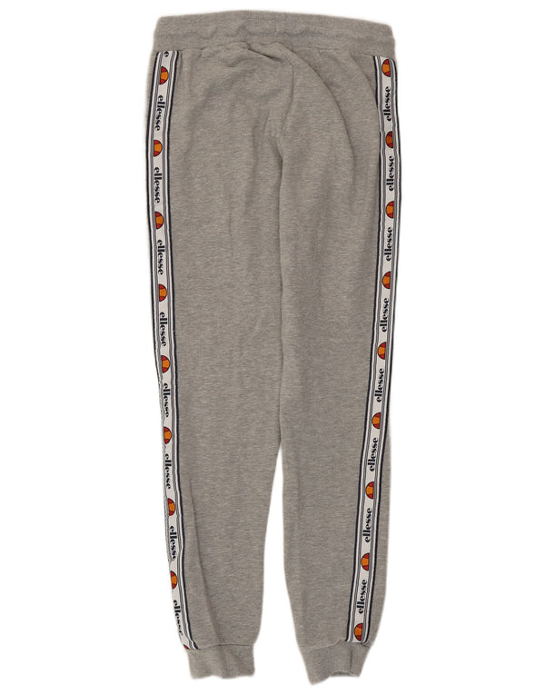 Pantalones de chándal con estampado gráfico para mujer Ellesse Joggers UK 6 XS Gris Colorblock