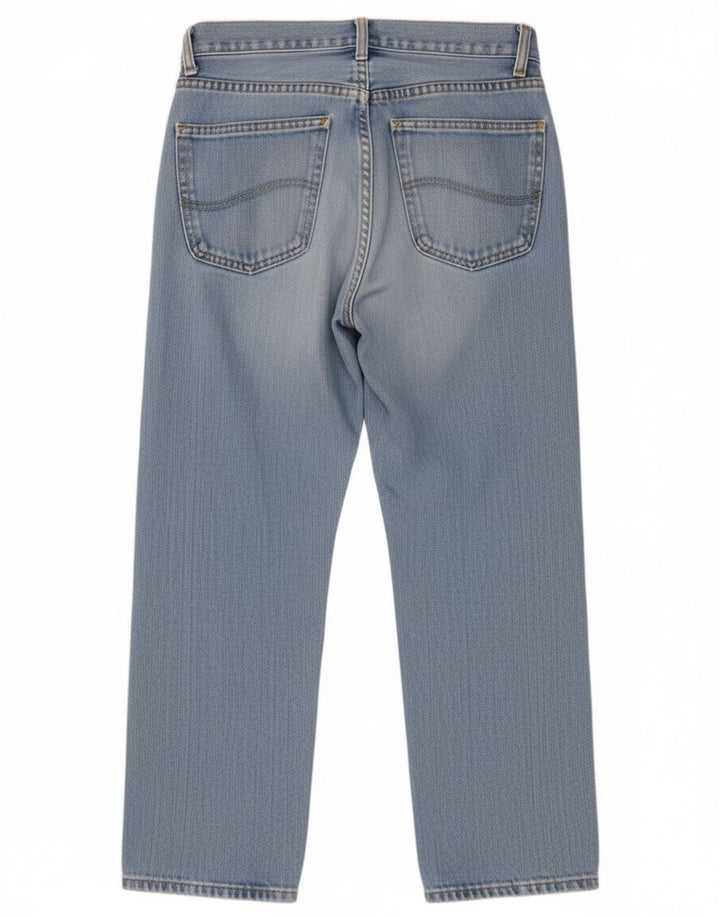 Lee Vaqueros Rectos Seattle Para Hombre W29 L24 Algodón Azul