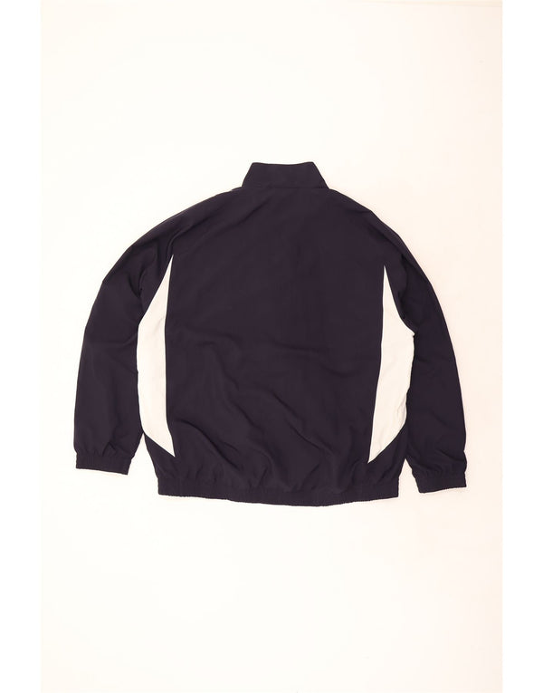 Puma Mens Graphic Chándal Top Chaqueta 2XL Azul Marino Colorblock Poliéster