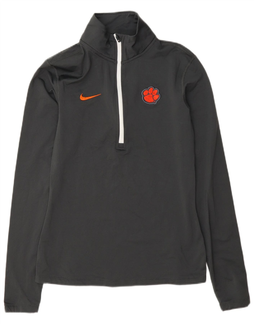 Nike Clemson Tigers - Chándal para mujer, talla 12, color gris medio a rayas