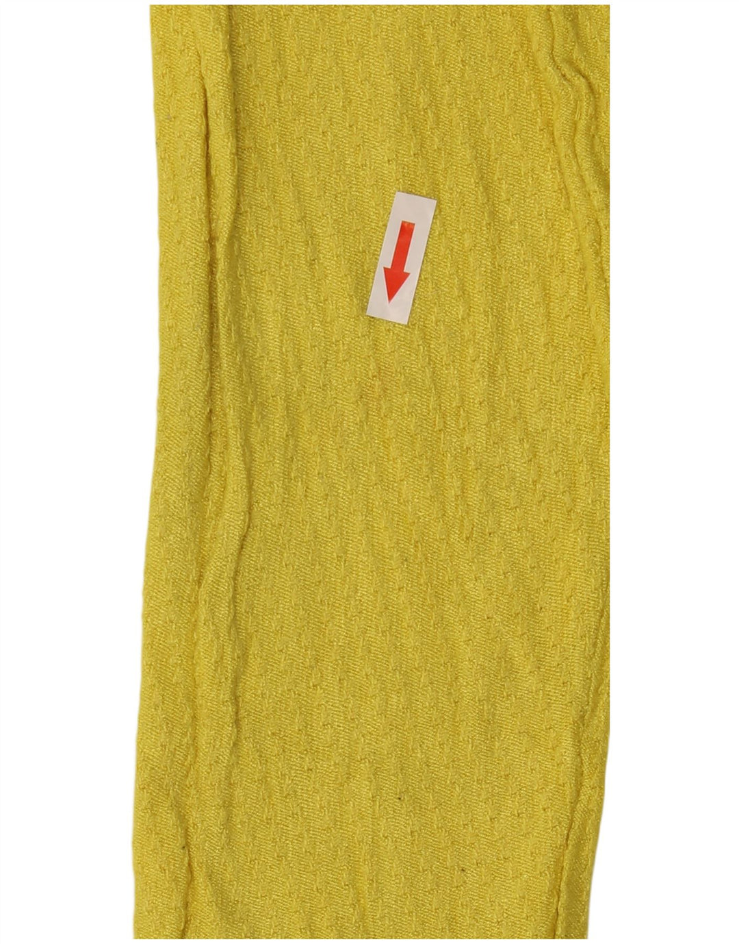 Zara - Jersey de cuello redondo para mujer, talla 40, color amarillo mediano