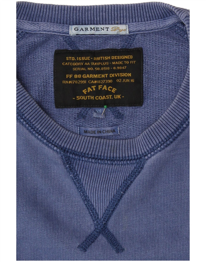Sudadera con capucha para hombre Fat Face Jumper XS Azul Algodón