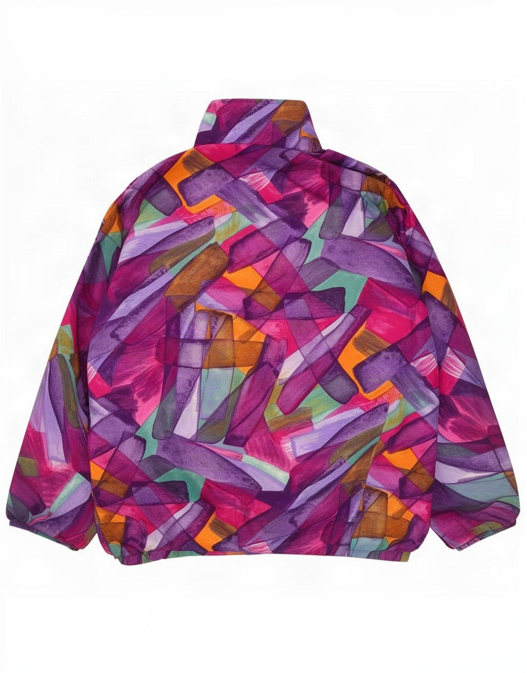 Gonso Mujer Jersey Chándal Top UK 22 3XL Multicolor Geométrico