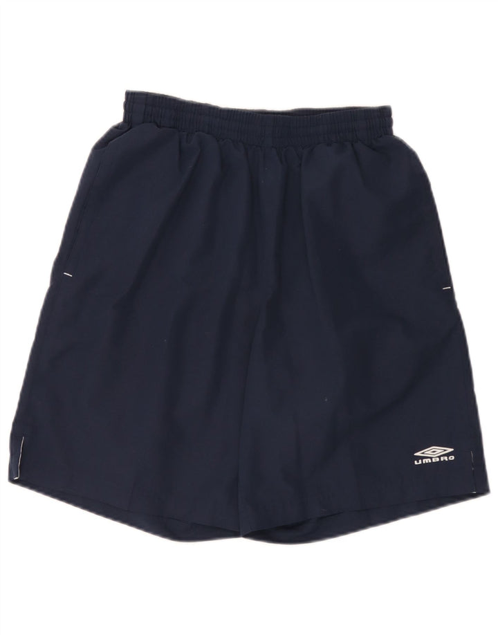 Pantalones cortos deportivos Umbro para hombre Small Azul marino Poliéster
