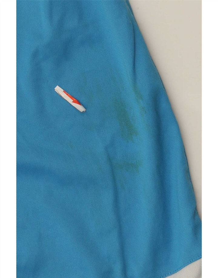 Pantalones cortos deportivos Umbro para hombre, color azul grande, color block
