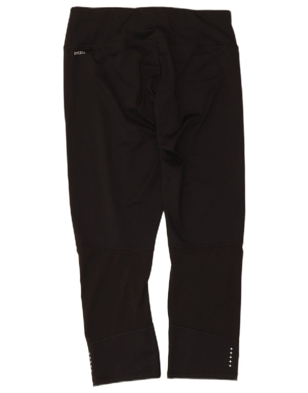 Puma Leggings Capri para Mujer UK 12 Mediano Negro Poliéster