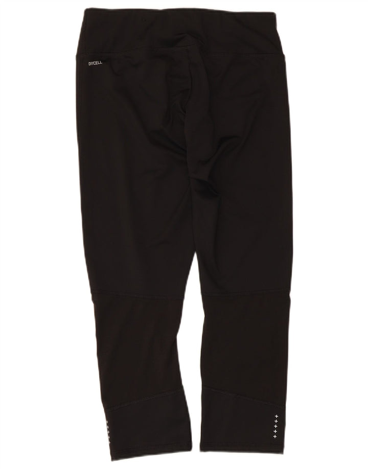 Puma Leggings Capri para Mujer UK 12 Mediano Negro Poliéster
