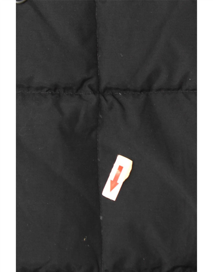 Chaqueta acolchada vintage para mujer IT 48 XL Poliamida negra