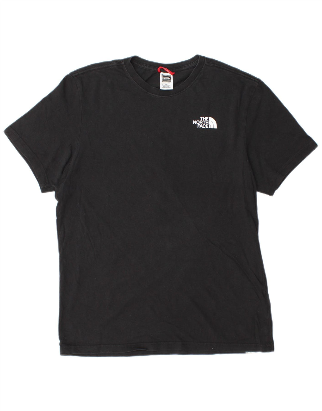 The North Face Camiseta gráfica para hombre Top Medium Black Cotton