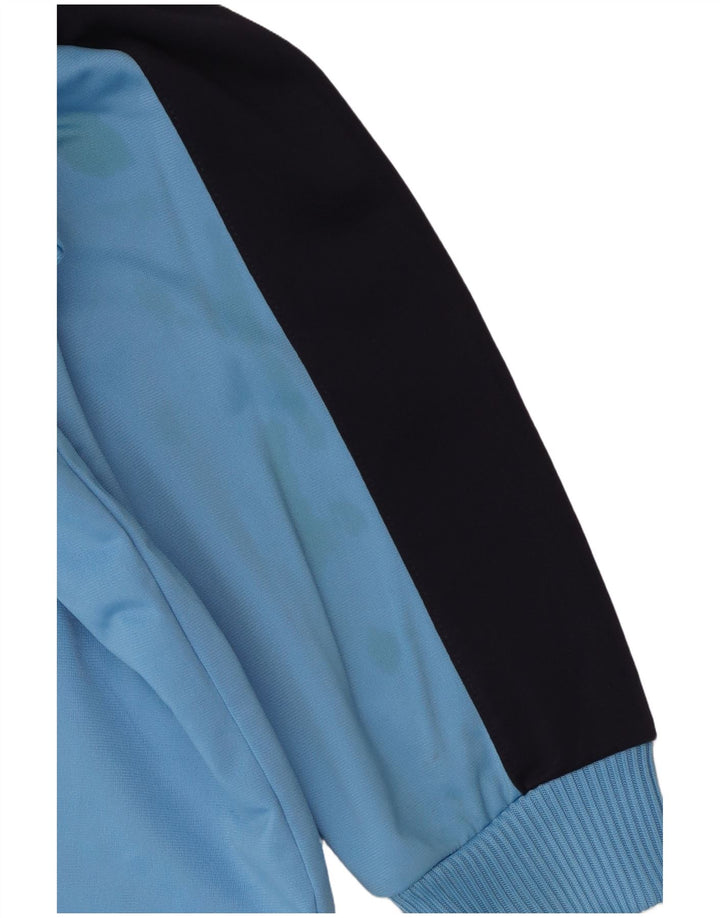 Puma Chaqueta de chándal para niña 11-12 años Azul Colorblock Poliéster