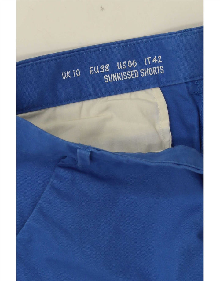 Gap Pantalones cortos casuales para mujer UK 10 Small W32 Azul