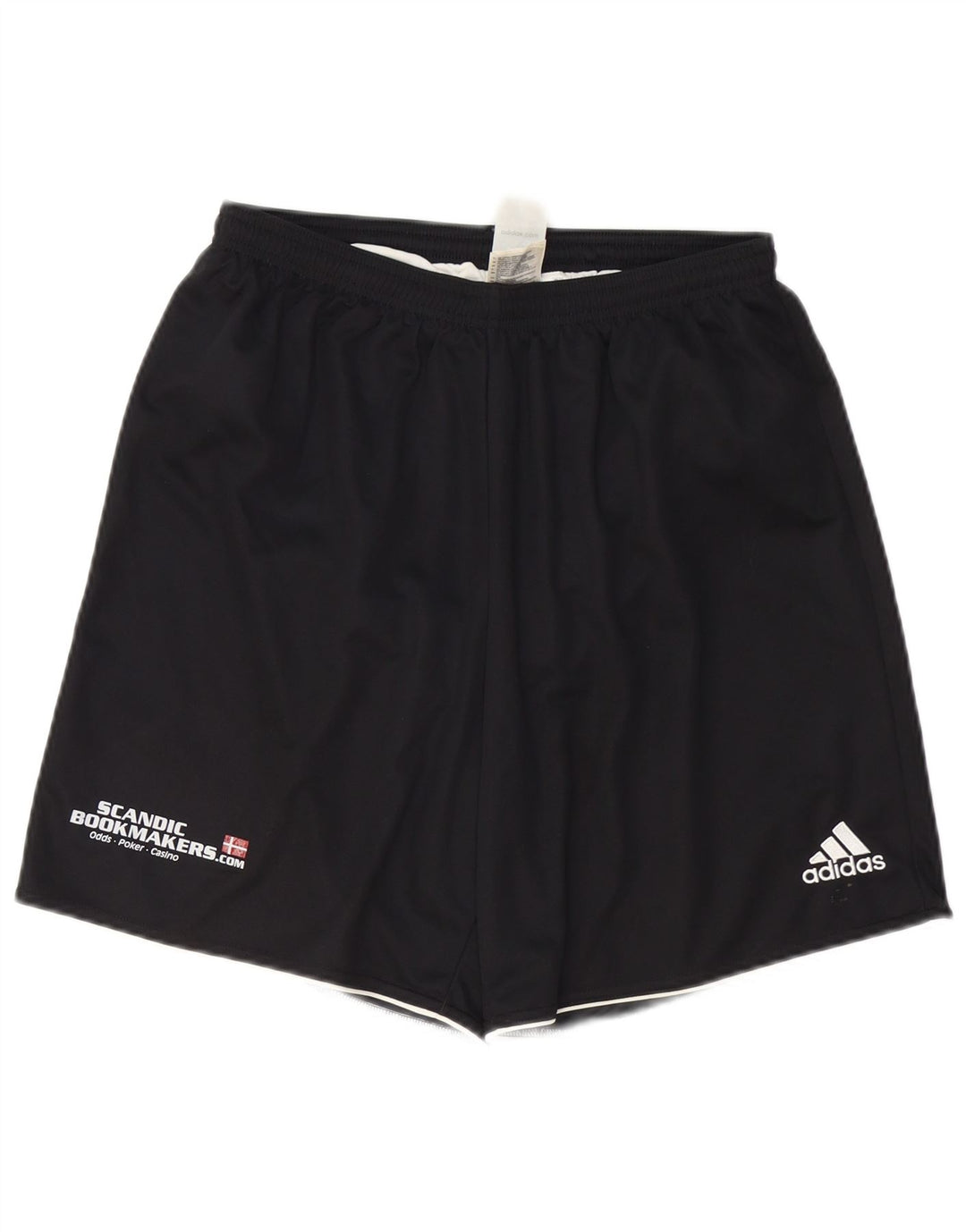 Adidas Mens Climalite Sport Shorts Grande Negro Poliéster