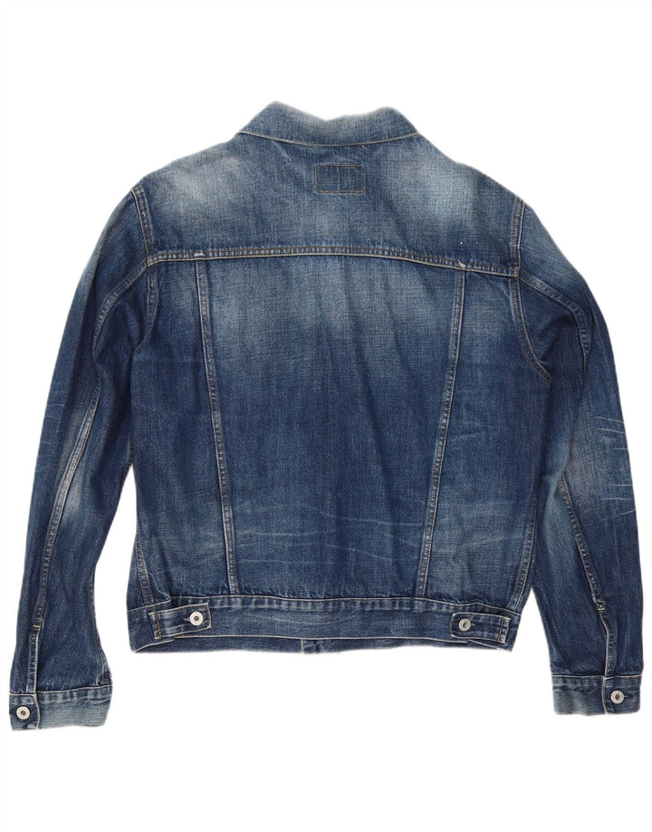 Energie Chaqueta Vaquera para Mujer UK 40 XL Algodón Azul