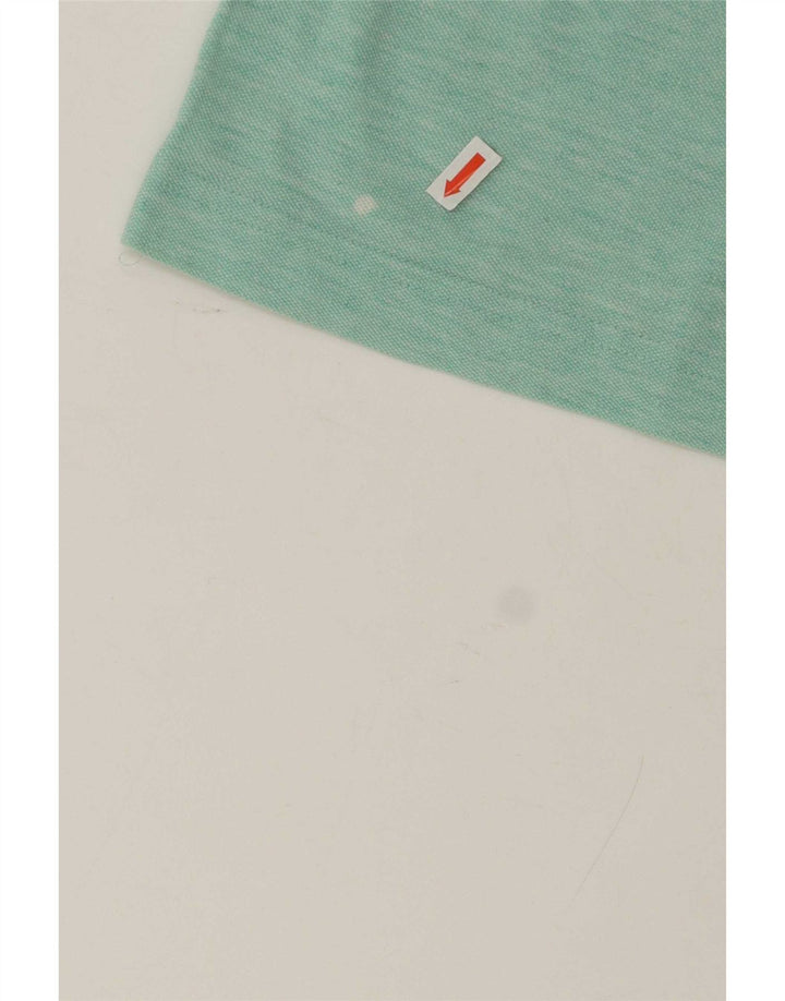 Sergio Tacchini Polo De Hombre De Algodón Moteado Verde Medio