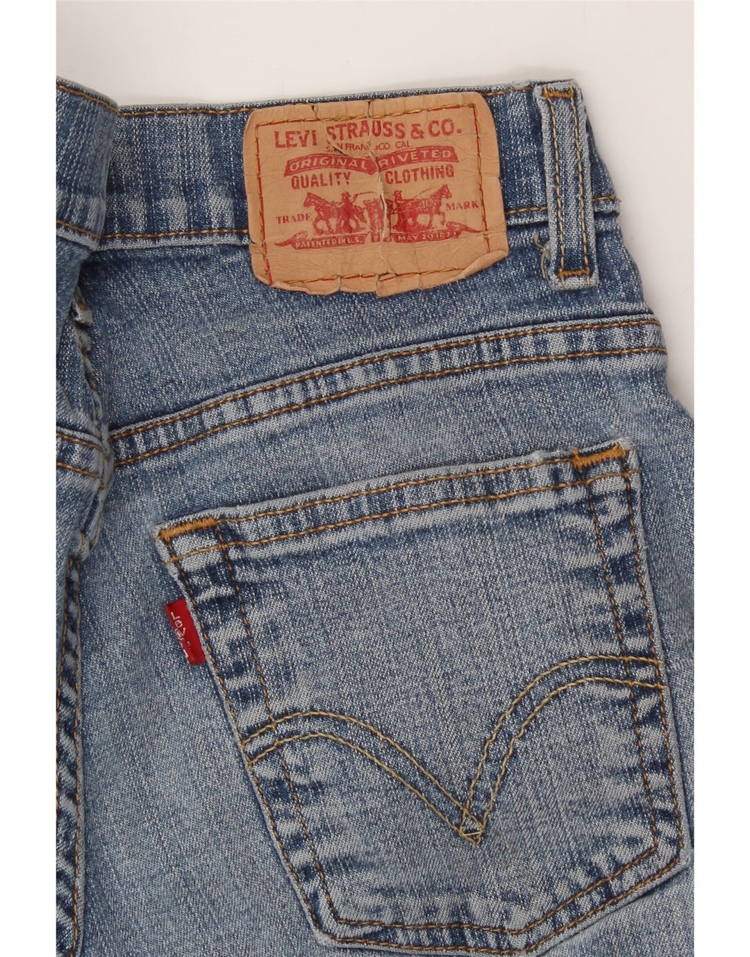 LEVI'S Womens 550 Relaxed Fit Bootcut Jeans US 6 Medium W28 L28 Blue Vintage Levi's and Second-Hand Levi's from Messina Hembry 