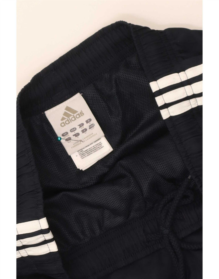 Adidas Pantalones de chándal para hombre UK 36/38 Small Azul marino Poliéster