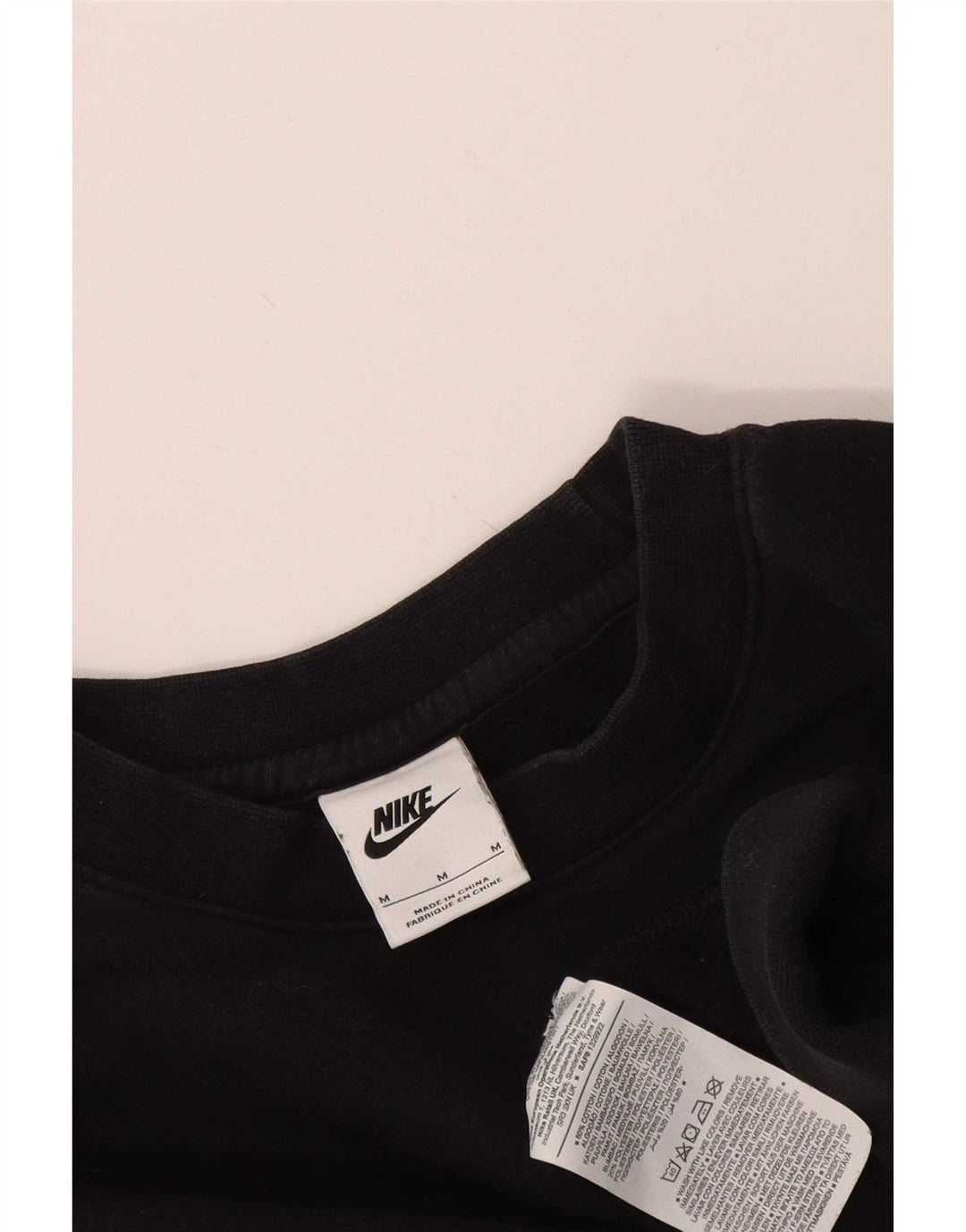 Nike Hombre Sudadera Jumper Medium Negro Algodón