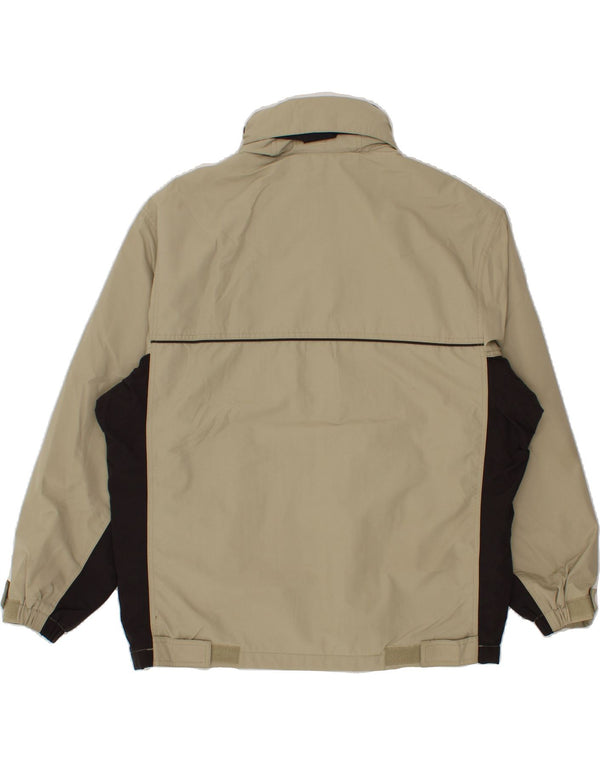 EDDIE BAUER Chaqueta bomber extragrande para hombre UK 36 Small Caqui Colorblock