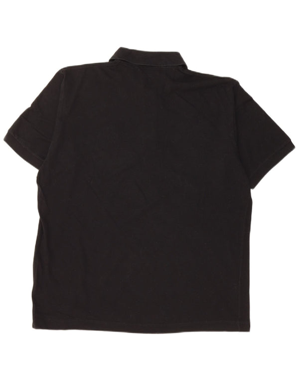 Sergio Tacchini Polo Hombre IT 48 Medium Negro Algodón