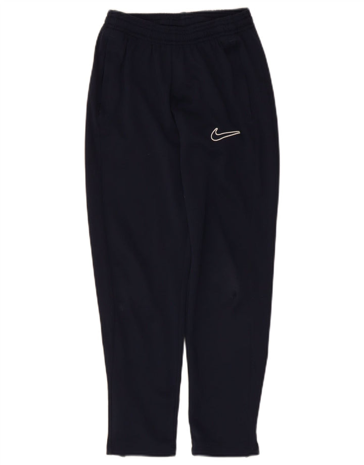 Nike Pantalones de chándal Dri Fit para niños 10-11 años Mediano Azul Marino Poliéster