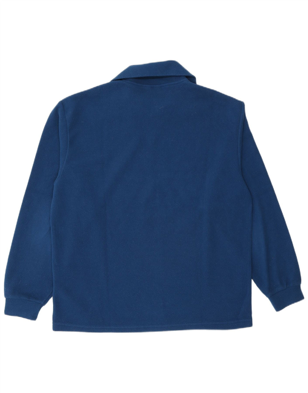 Jersey de forro polar con cuello y cremallera para hombre Invicta Poliéster azul grande