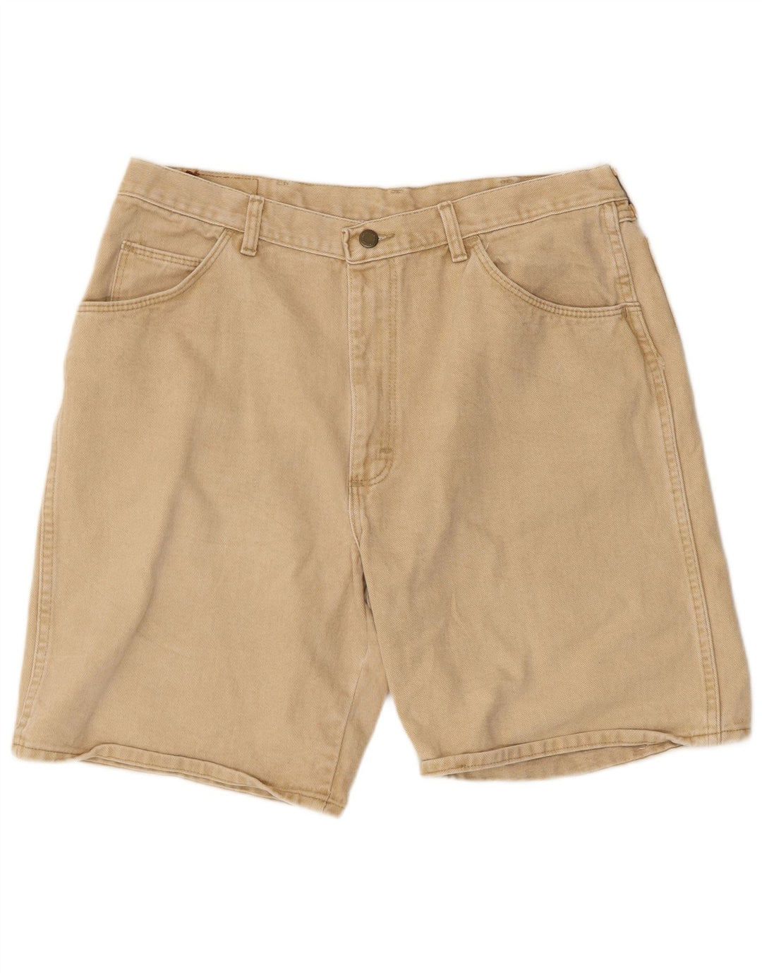 WRANGLER Pantalones cortos vaqueros para hombre W38 XL Algodón beige