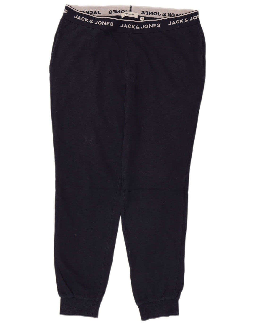 JACK & JONES Hombre Pantalones de chándal con estampado gráfico Joggers Medium Navy Blue