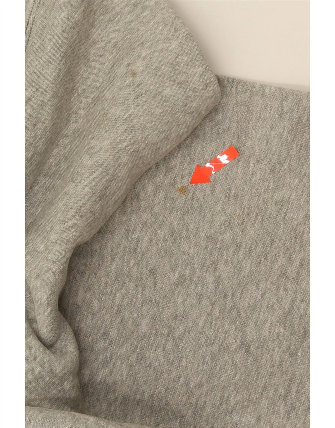 Sudadera con capucha Nike para hombre - Jersey de algodón moteado en gris medio