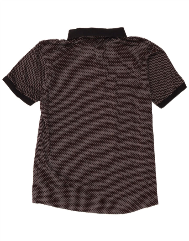 Polo Hugo Boss Hombre Algodón Chevron Gris Medio