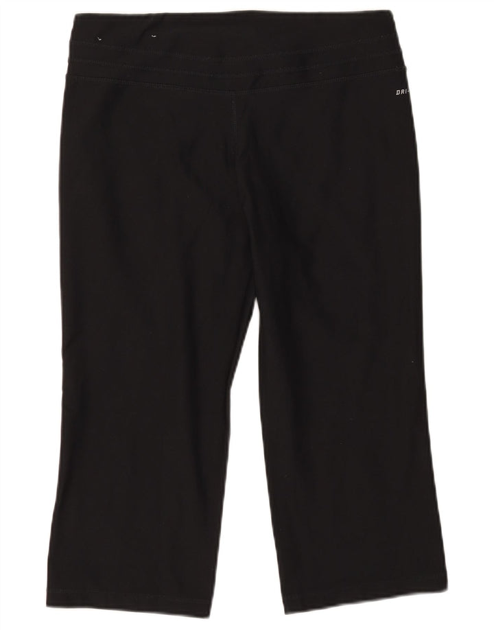 Nike Dri Fit Capri Pantalones de chándal para Mujer UK 44 Mediano Negro Poliéster