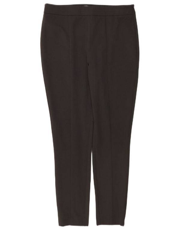 REISS Pantalones chinos ajustados para mujer UK 12 Medium W30 L28 Poliéster gris