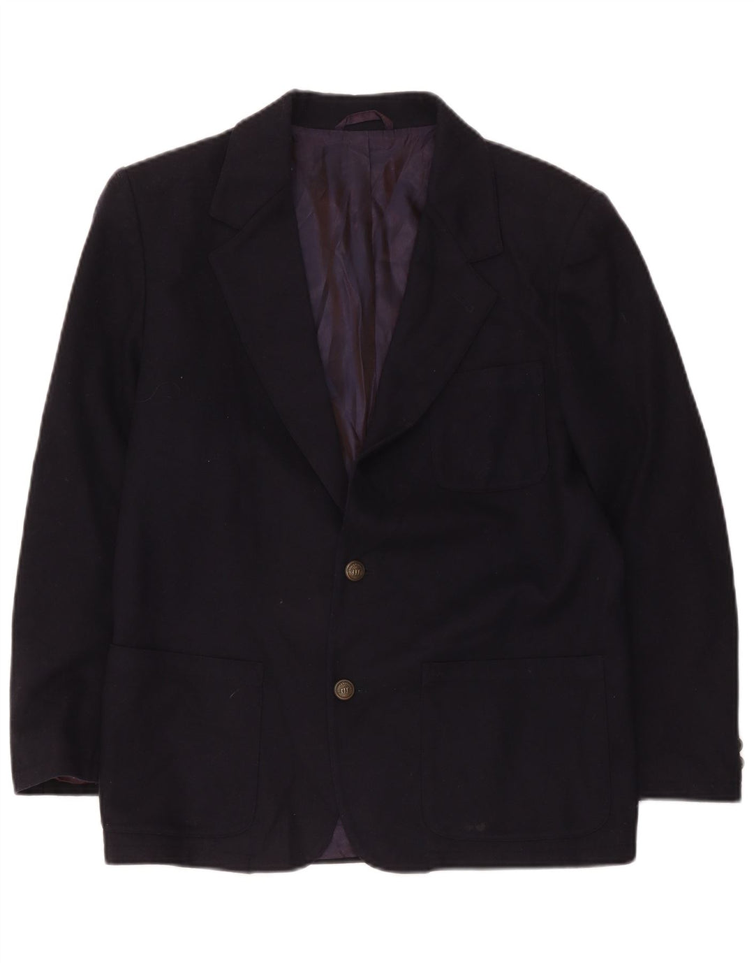 Chaqueta Blazer de 2 Botones para Niños Henry Cottons 14-15 Años Azul Marino Lana