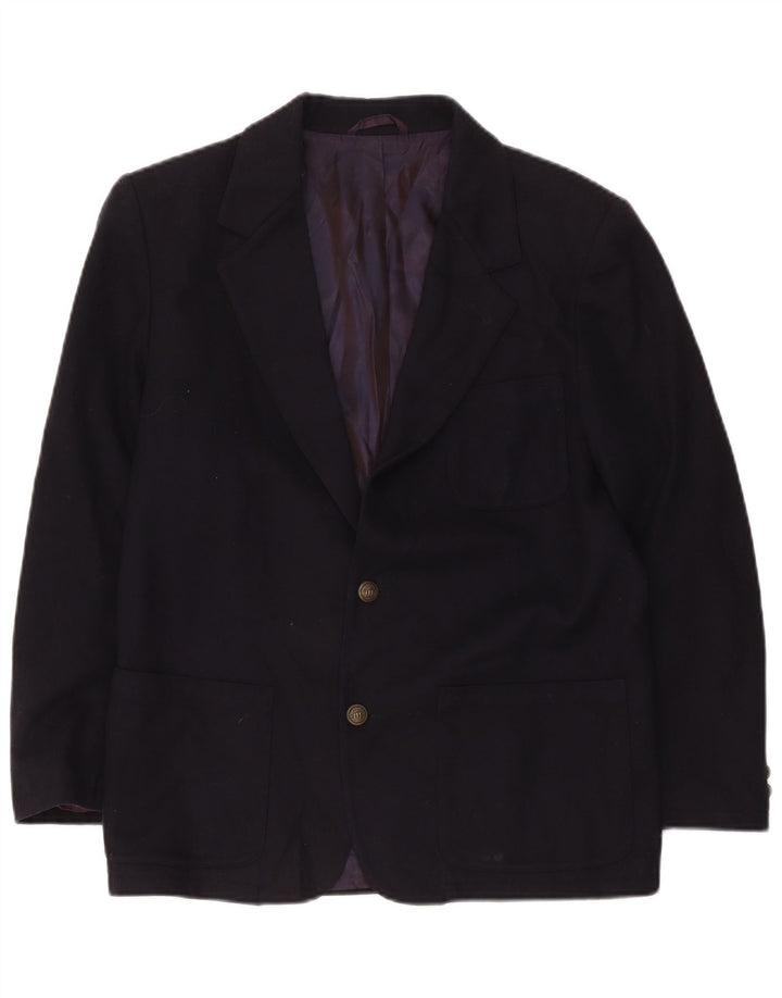 Chaqueta Blazer de 2 Botones para Niños Henry Cottons 14-15 Años Azul Marino Lana