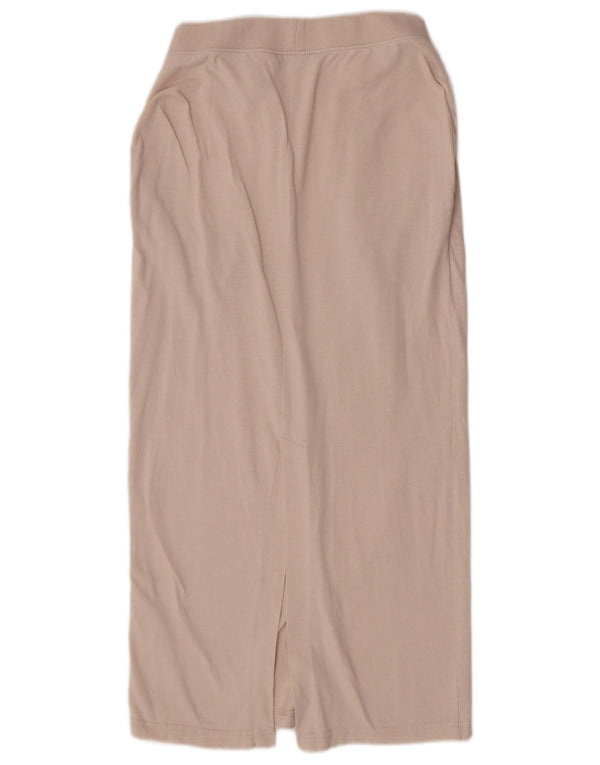 Zara Mujer Regular Maxi Falda Pequeña W26 Beige