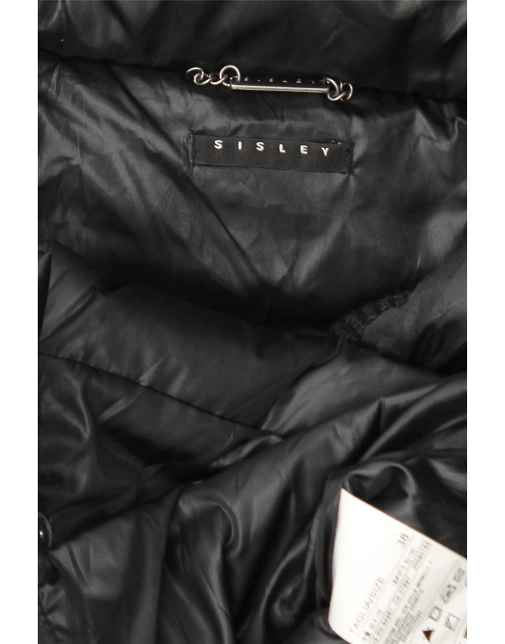 Sisley Chaqueta Acolchada Mujer IT 38 XS Azul Marino Poliéster