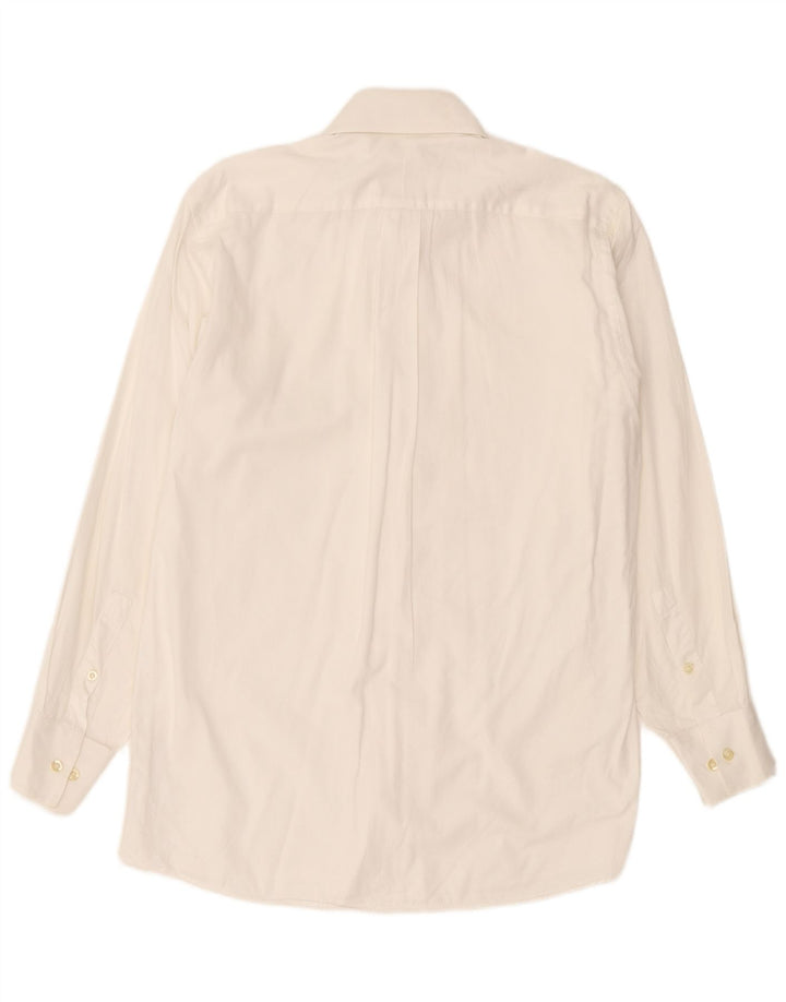 Michael Kors Camisa para hombre Talla 15 Mediana Algodón blanco