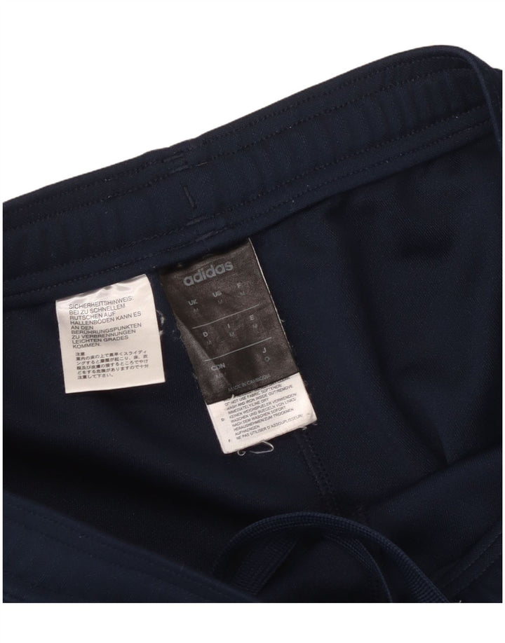 Adidas Hombre Climalite Pantalones De Chándal Medio Azul Marino Poliéster