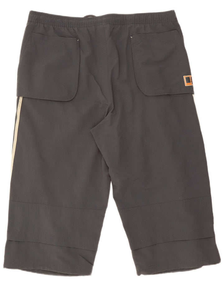 Adidas Hombre Capri Pantalón Chándal XL Gris Poliamida