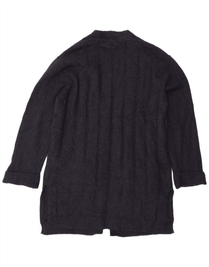 Marks & Spencer - Cárdigan largo para mujer, talla 40, tamaño mediano, azul marino