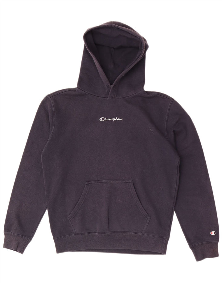 Champion Sudadera Con Capucha Para Hombre Jersey Pequeño Azul Marino