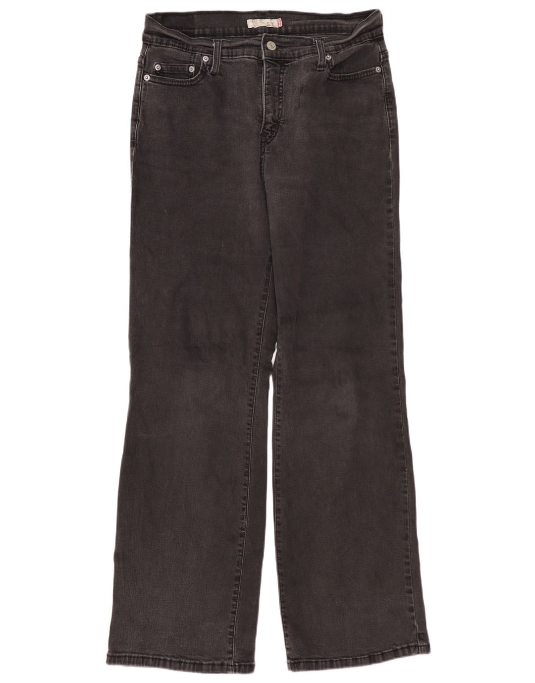 LEVI'S Jeans 512 Bootcut para mujer US 12 Grande W30 L30 Negro