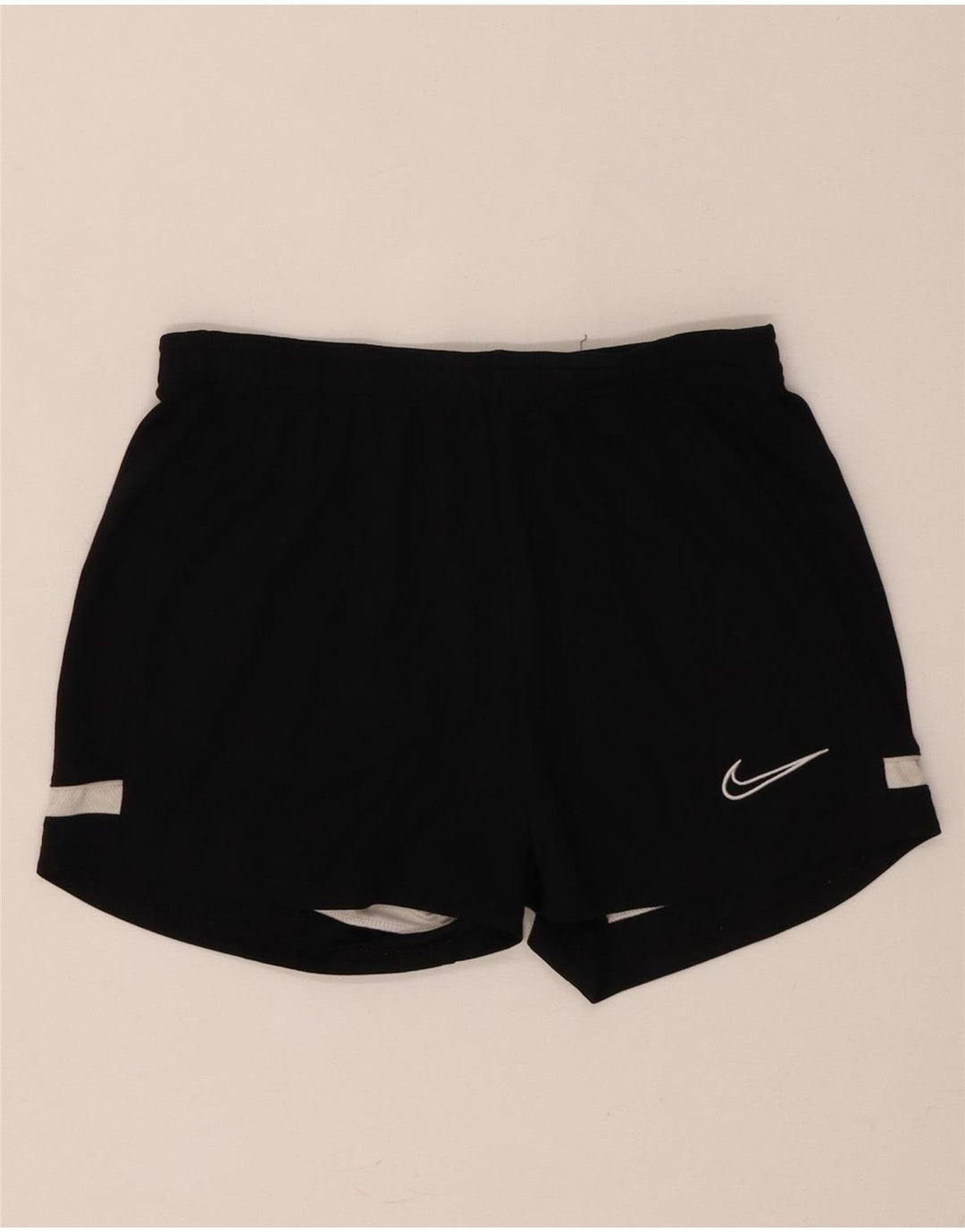 Nike - Pantalones cortos deportivos Dri Fit para hombre, poliéster color block, color negro, pequeño