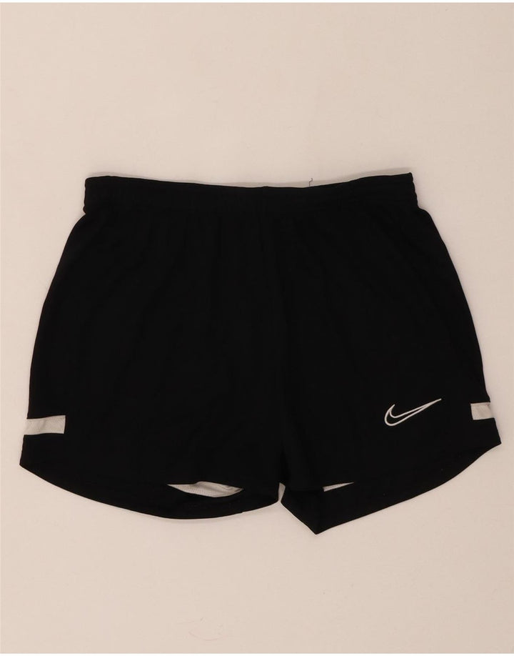 Nike - Pantalones cortos deportivos Dri Fit para hombre, poliéster color block, color negro, pequeño