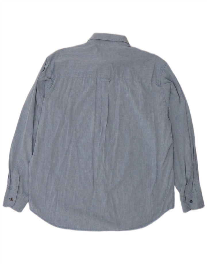 Camisa CARRERA Hombre Azul Medio Algodón