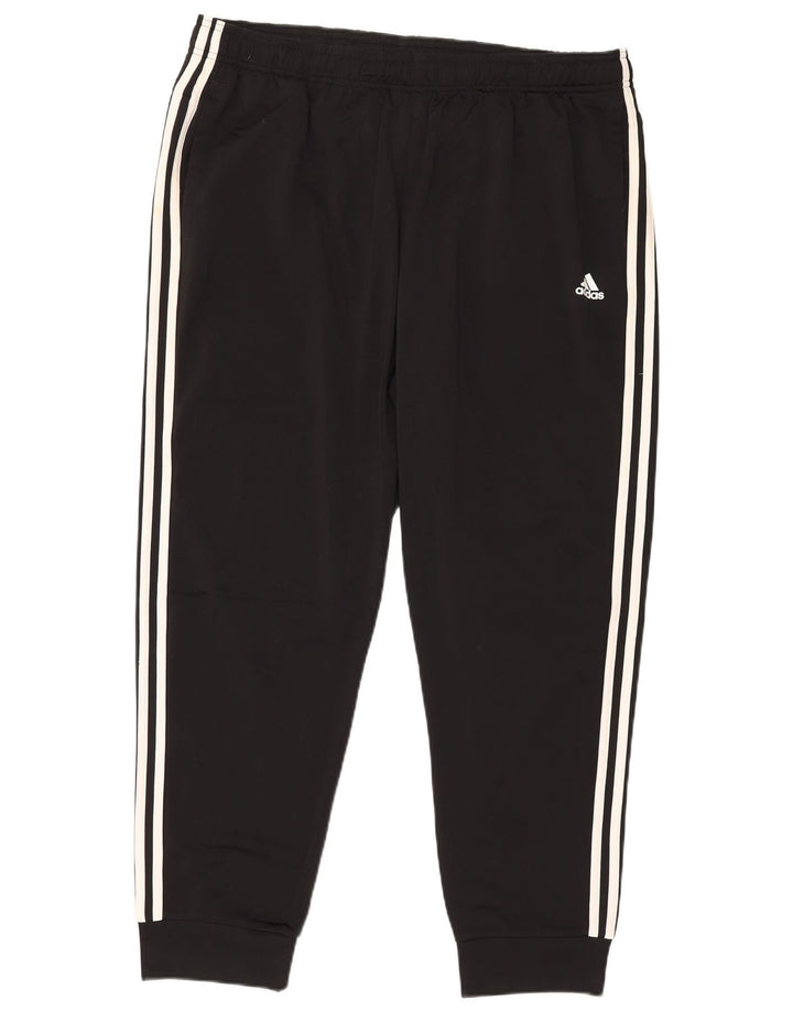 Adidas Pantalones de chándal para hombre Joggers 2XL Negro Poliéster