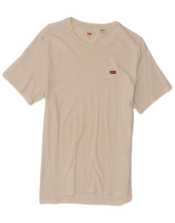 Camiseta Levi's Hombre Top Medium Blanco Algodón