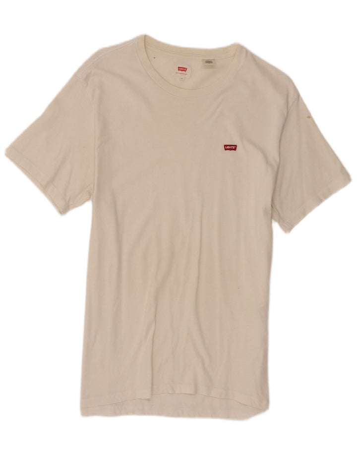 Camiseta Levi's Hombre Top Medium Blanco Algodón
